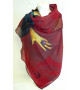 Foulard (90x90) "Shangai" de MAMOURCHKA