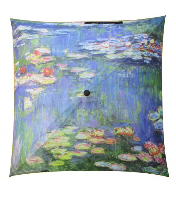 Umbrella Carré Delos "Nymphéas" by Claude Monet