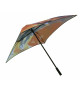 Parapluie / ombrelle Carré Delos  "Le taureau" d'Anne LAROSE