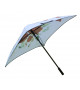 Parapluie / ombrelle Carré Delos - Les coquelicots - Christine Tison