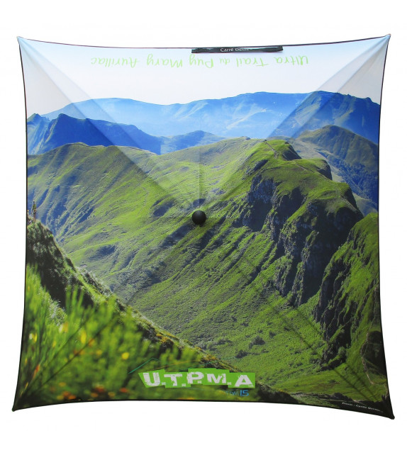 advertising umbrella for UTPMA Cantal 2019