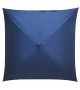 Umbrella Carré Delos solid navy