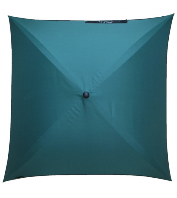 Parapluie carré Delos uni vert sapin