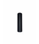 Handles cylindrical black wooden