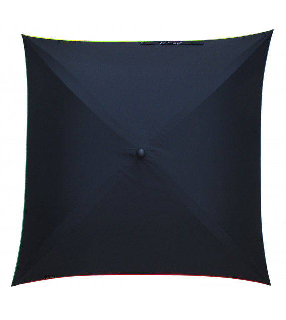 Couverture de parapluie  Carré Delos uni - noir gance 4 cl golf