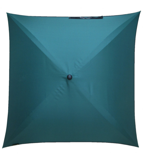 Couverture de parapluie  Carré Delos : "Uni vert sapin"