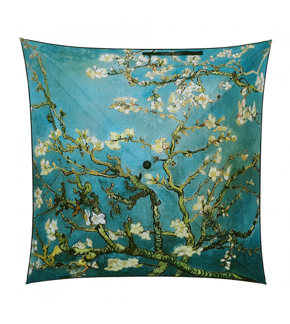 Couverture de parapluie / ombrelle Carré Delos " "Branche d'amandier en fleur" de Van GOGH