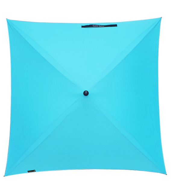 Couverture de parapluie  Carré Delos uni - Turquoise