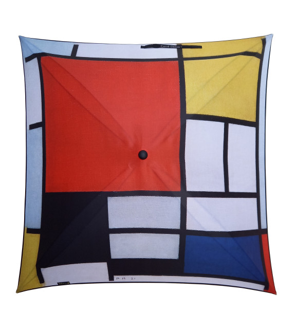 umbrella Carré Delos Aurillac - Composition colors -  Piet Mondrian