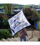 Parapluie / ombrelle Carré Delos - Farandole - Sandra BENIELLI