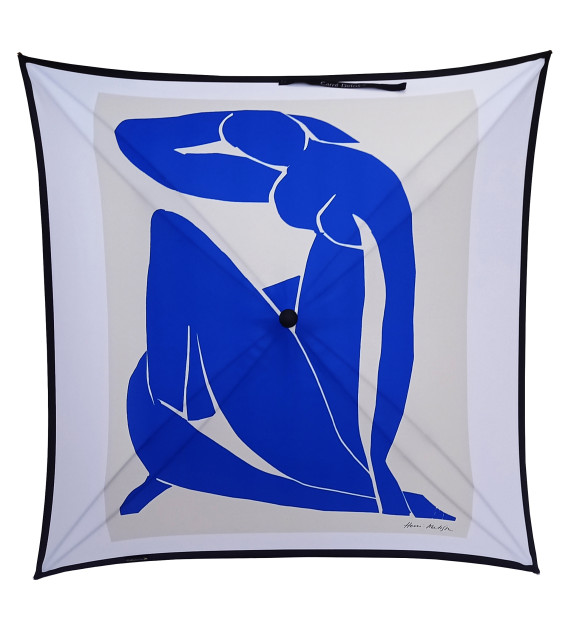 Parapluie / Ombrelle Carré Delos Aurillac "NU bleu" de Matisse