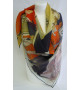 Foulard (90x90) Farandole de Sandra BENIELLI