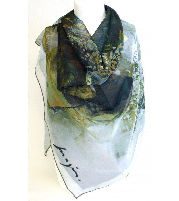 Foulard (90x90) Magis vert